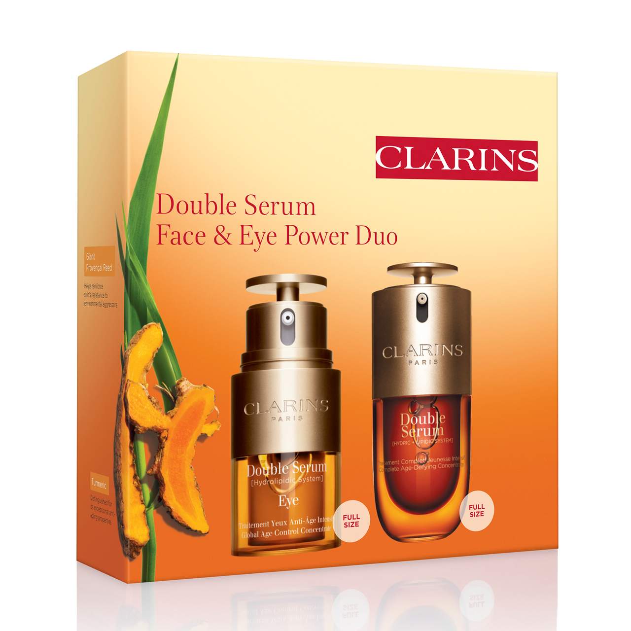 Double Serum Face & Eye Anti-Aging Skincare Set - Clarins | Sephora