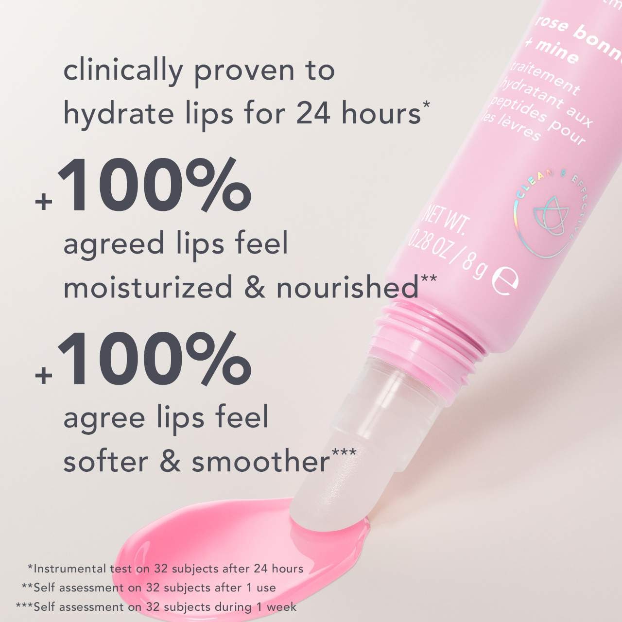 Rose Glow + Get It Hydrating Peptide Lip Treatment