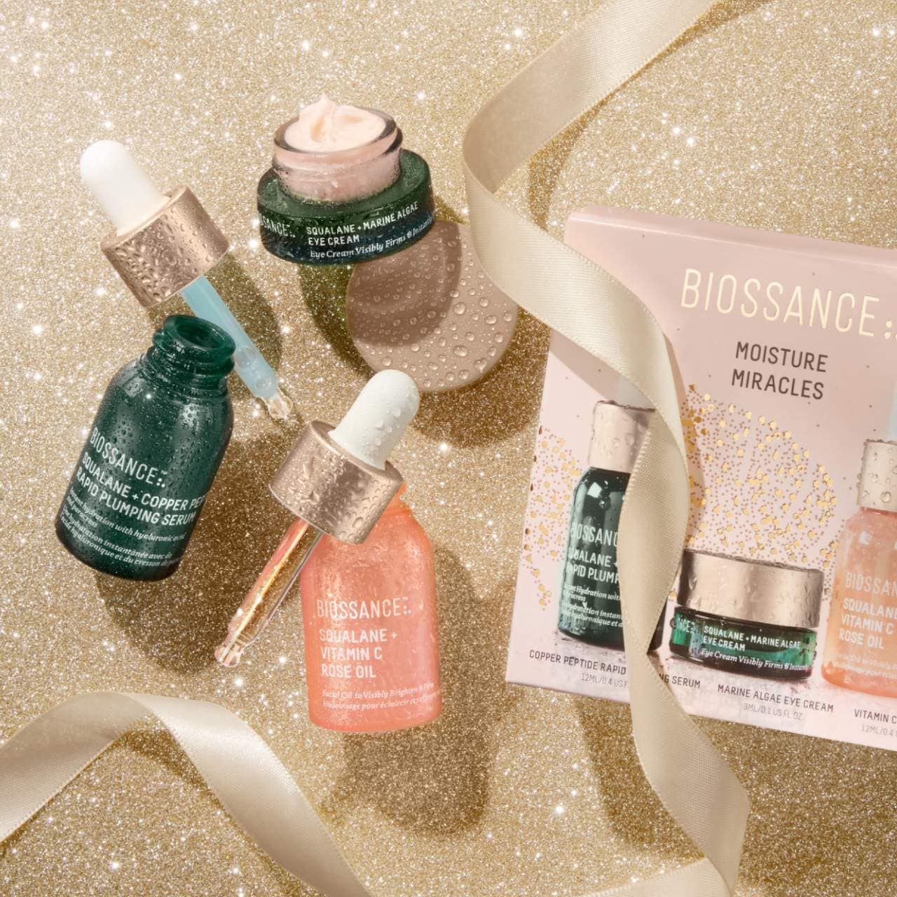 NWT $127 Biossance Miracle fashion Moisture Set