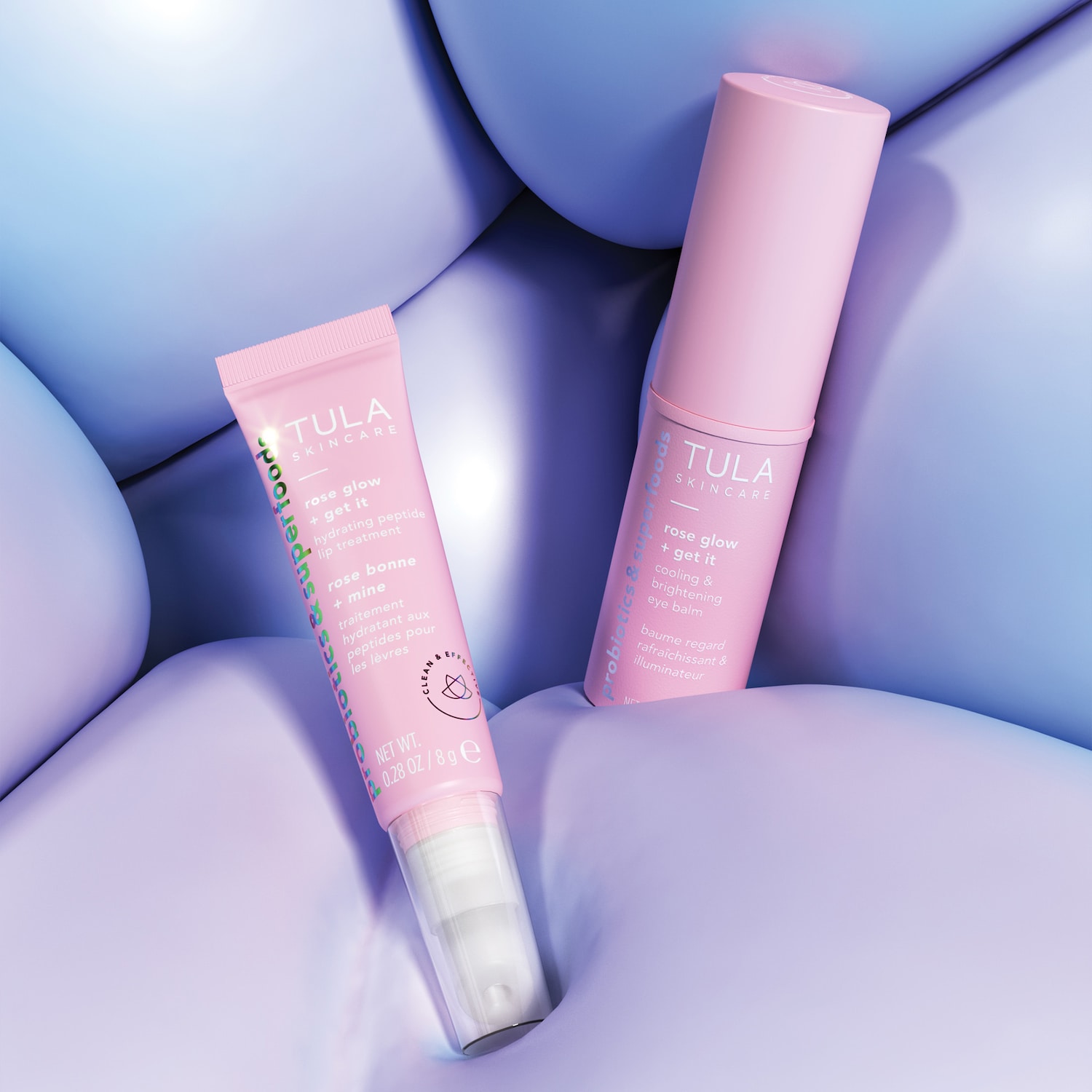 Wrapped in Radiance Rose Glow Lip Treatment & Eye Balm Duo