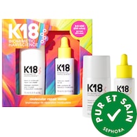 K18 Biomimetic Hairscience - Ensemble avantage mini masque et huile Molecular Repair