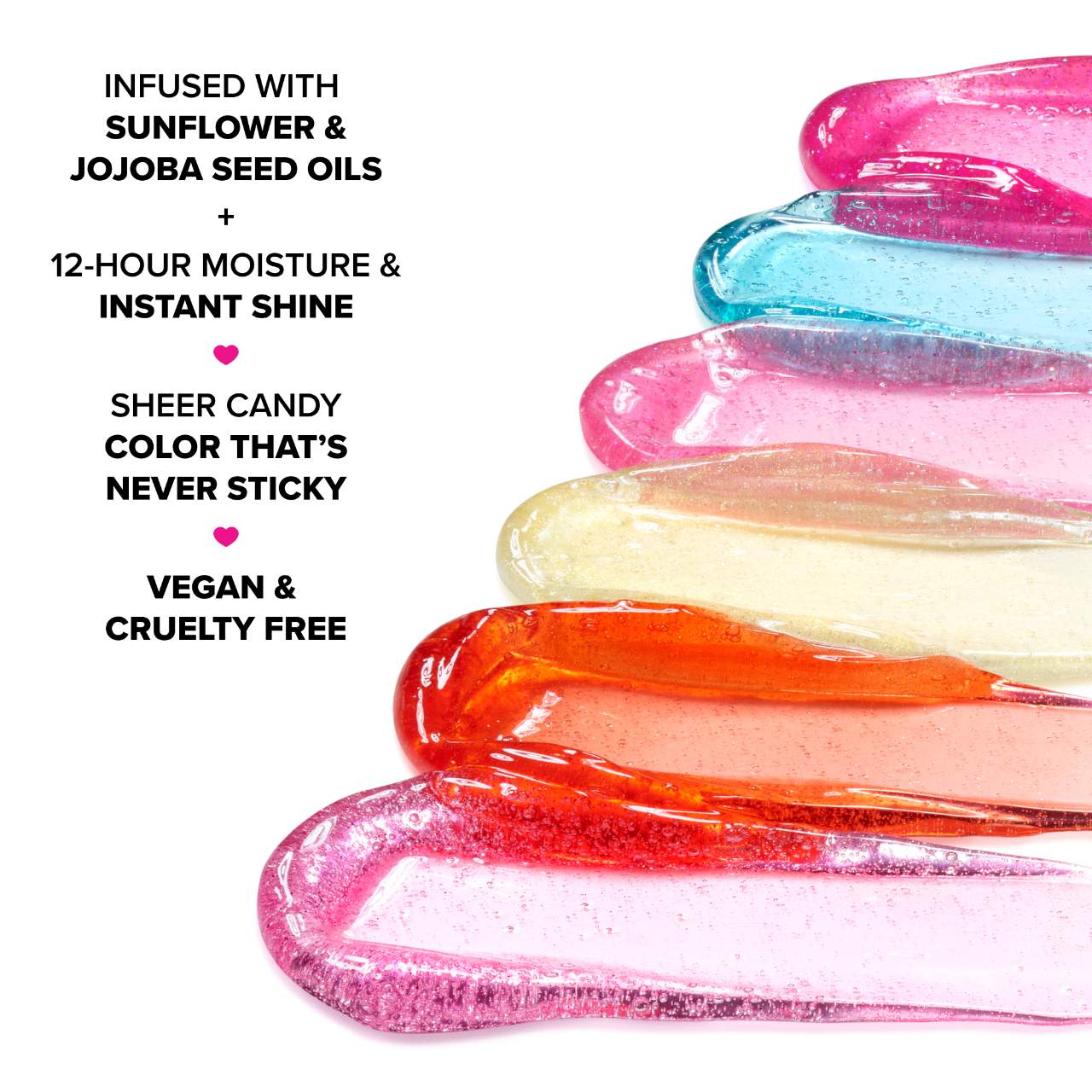 Kissing Jelly Non-Sticky Lip Oil Gloss