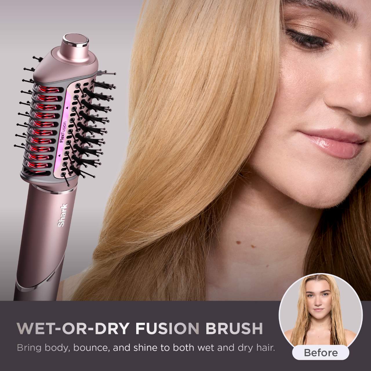 FlexFusion™ Luxury Air & Ceramic Hair Dryer System with Air Straightener