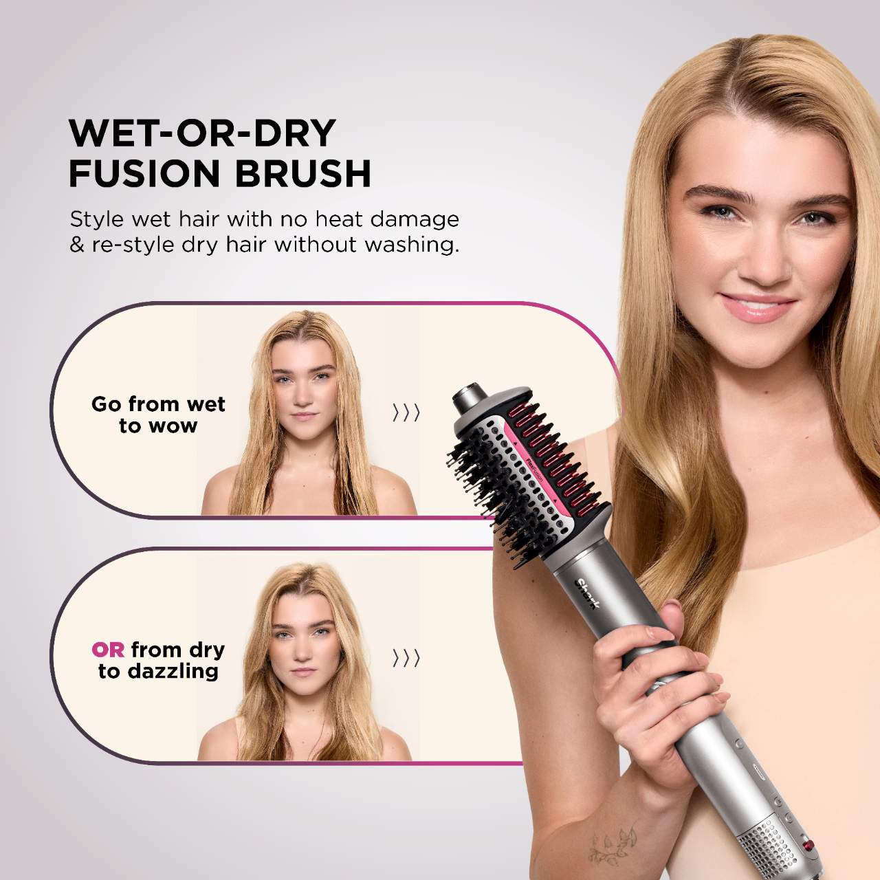 FlexFusion™ Luxury Air & Ceramic Multi-Styler with Fusion Brush