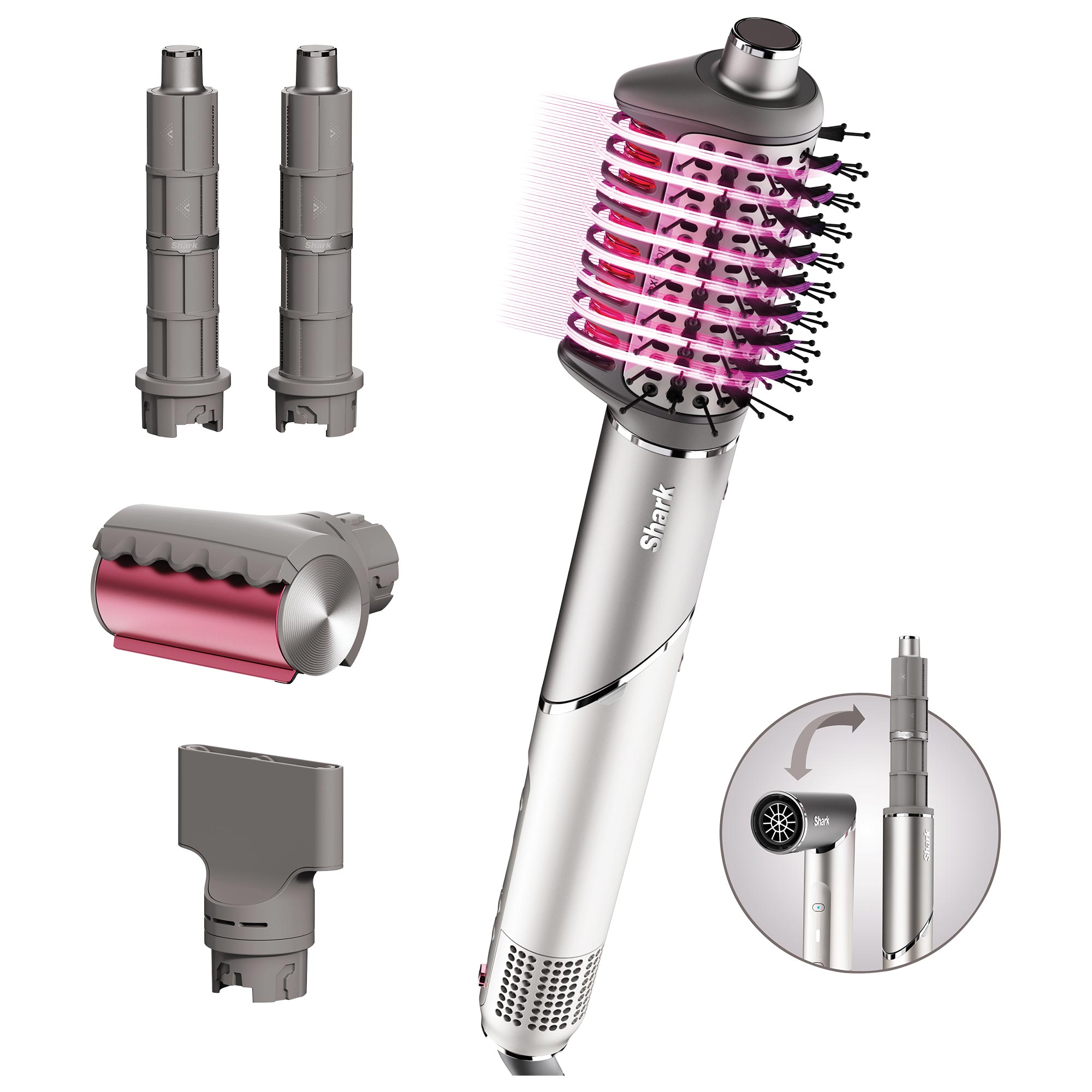 FlexFusion™ Luxury Air & Ceramic Multi-Styler with Fusion Brush