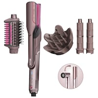 Shark Beauty - FlexFusion™ Luxury Air & Ceramic Straightening Hair Dryer System with Diffuser