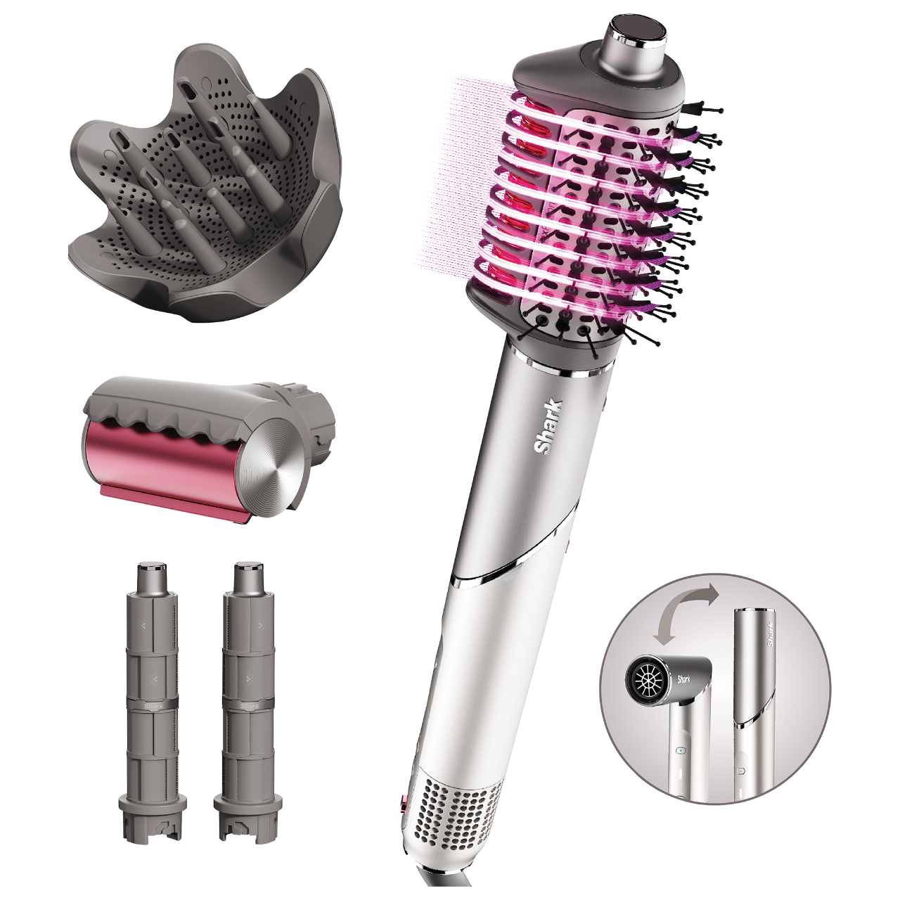 FlexFusion™ Luxury Air & Ceramic Multi-Styler with Fusion Brush & Diffuser