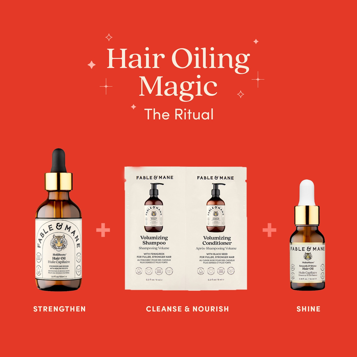 Pre & Post Wash Hair Oiling Magic Value Set