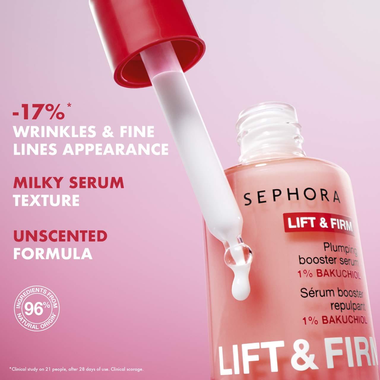 Lift & Firm -  Plumping Booster Serum with Bakuchiol