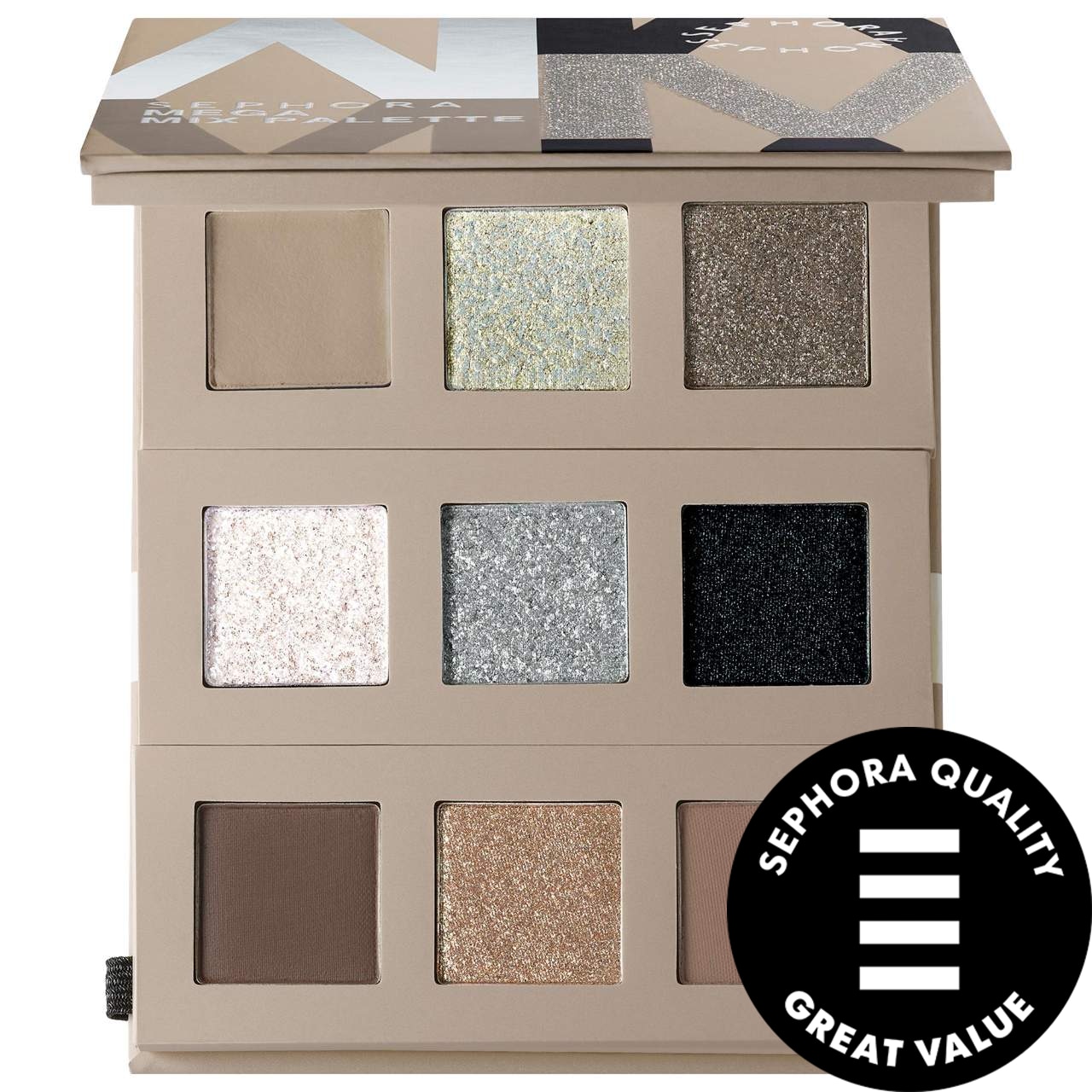 SEPHORA COLLECTION Mega Mix Eyeshadow Palette Nude