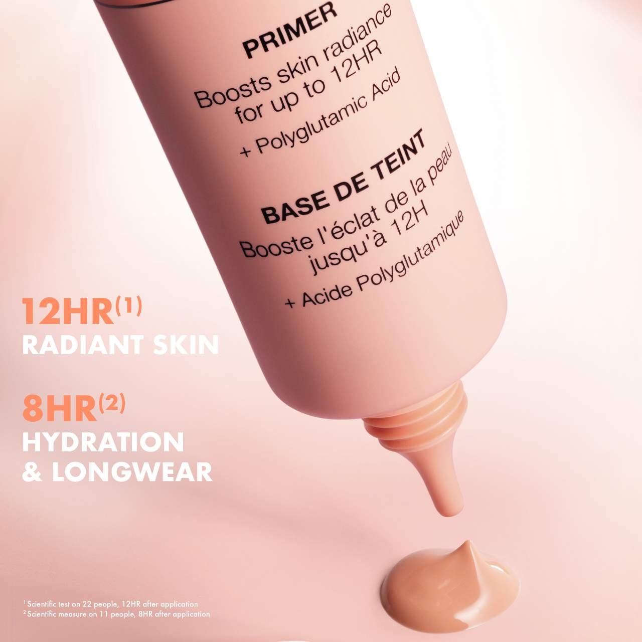 Hydrate + Glow Primer Hydrate + Glow Primer with Polyglutamic Acid