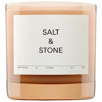 Salt & Stone - Saffron & Cedar Candle