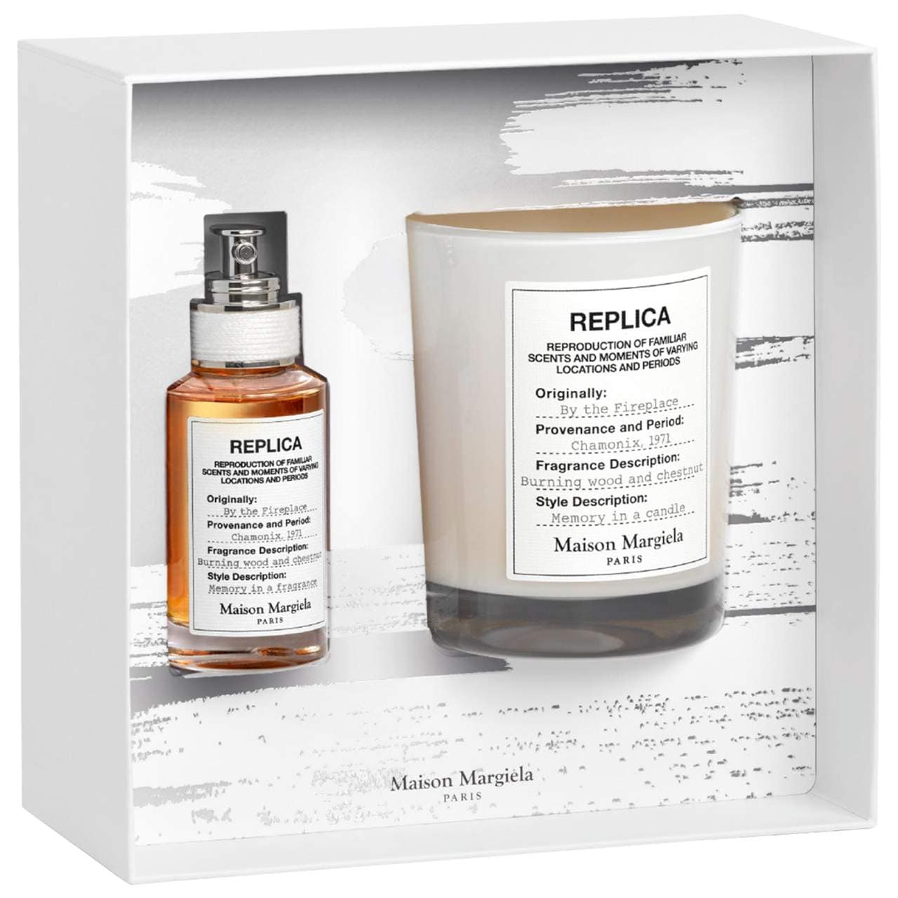 REPLICA by the fireplace store perfume set