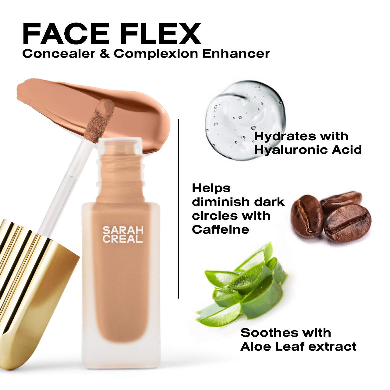 Face Flex Concealer & Complexion Enhancer with Caffeine