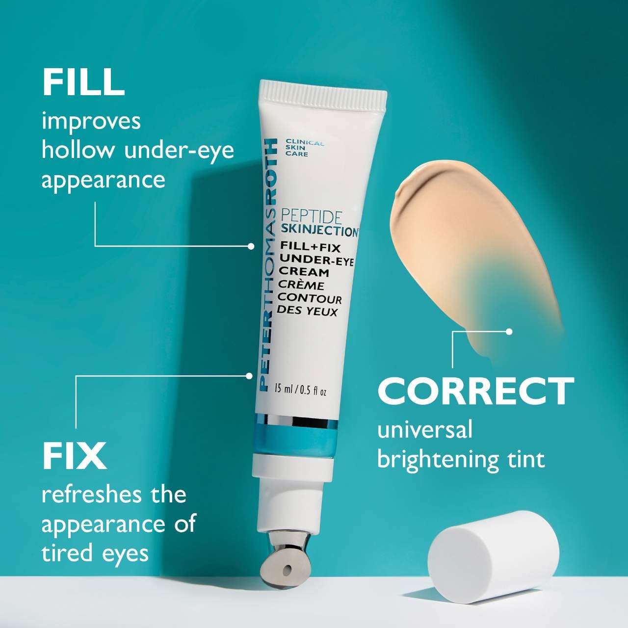 Peptide Skinjection Fill + Fix Under Eye Cream