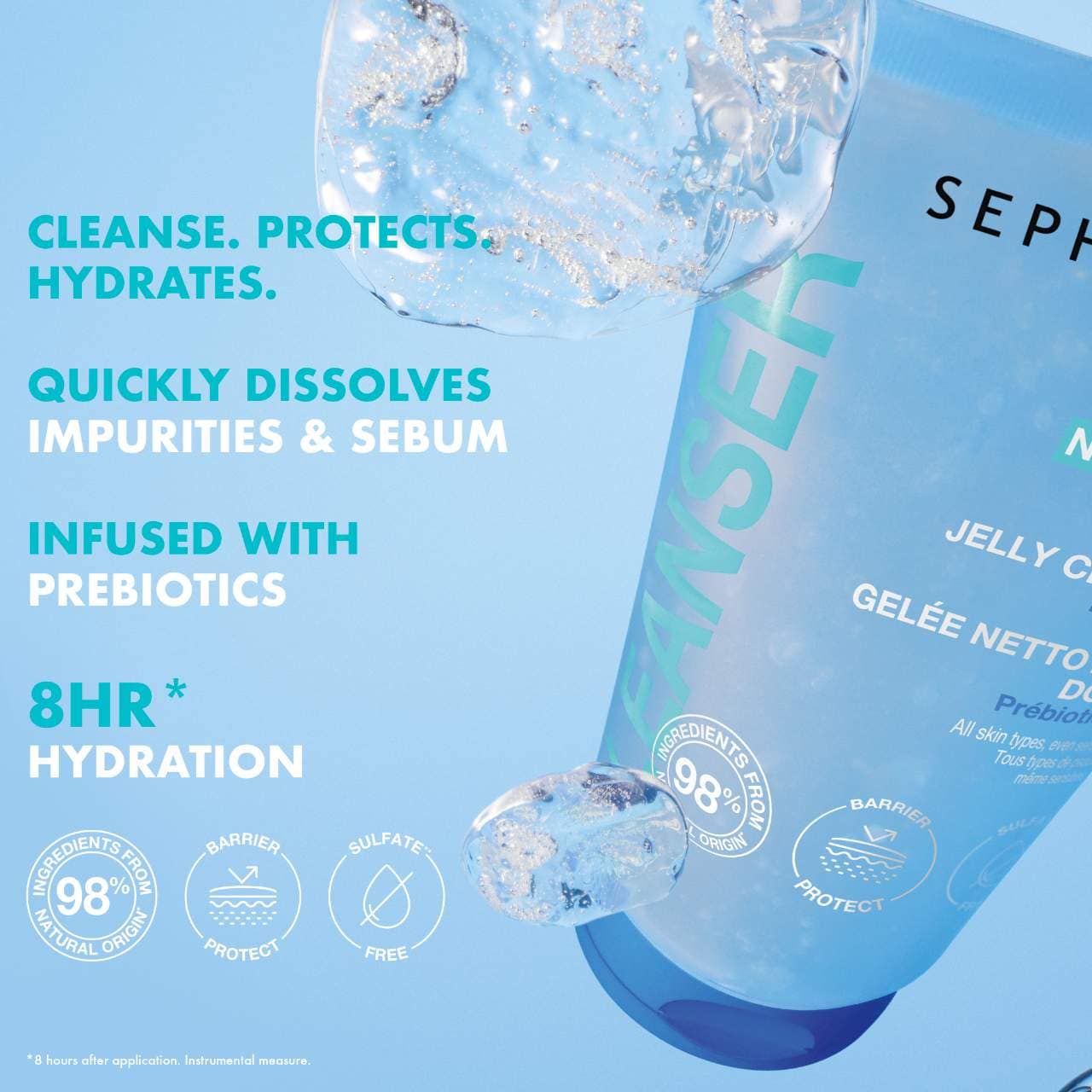 Gentle Jelly Cleanser with with Prebiotics