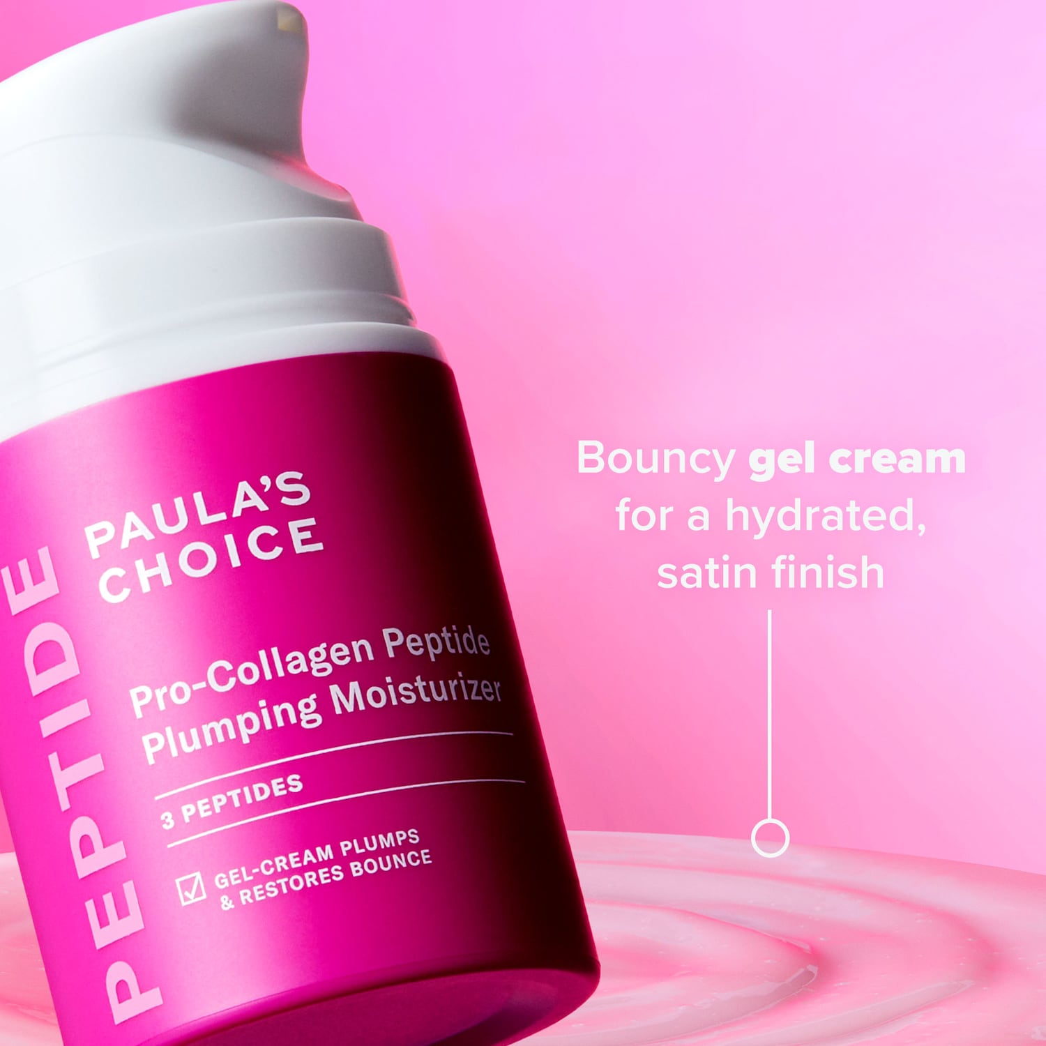 Pro-Collagen Peptide Plumping Gel-Cream Moisturizer