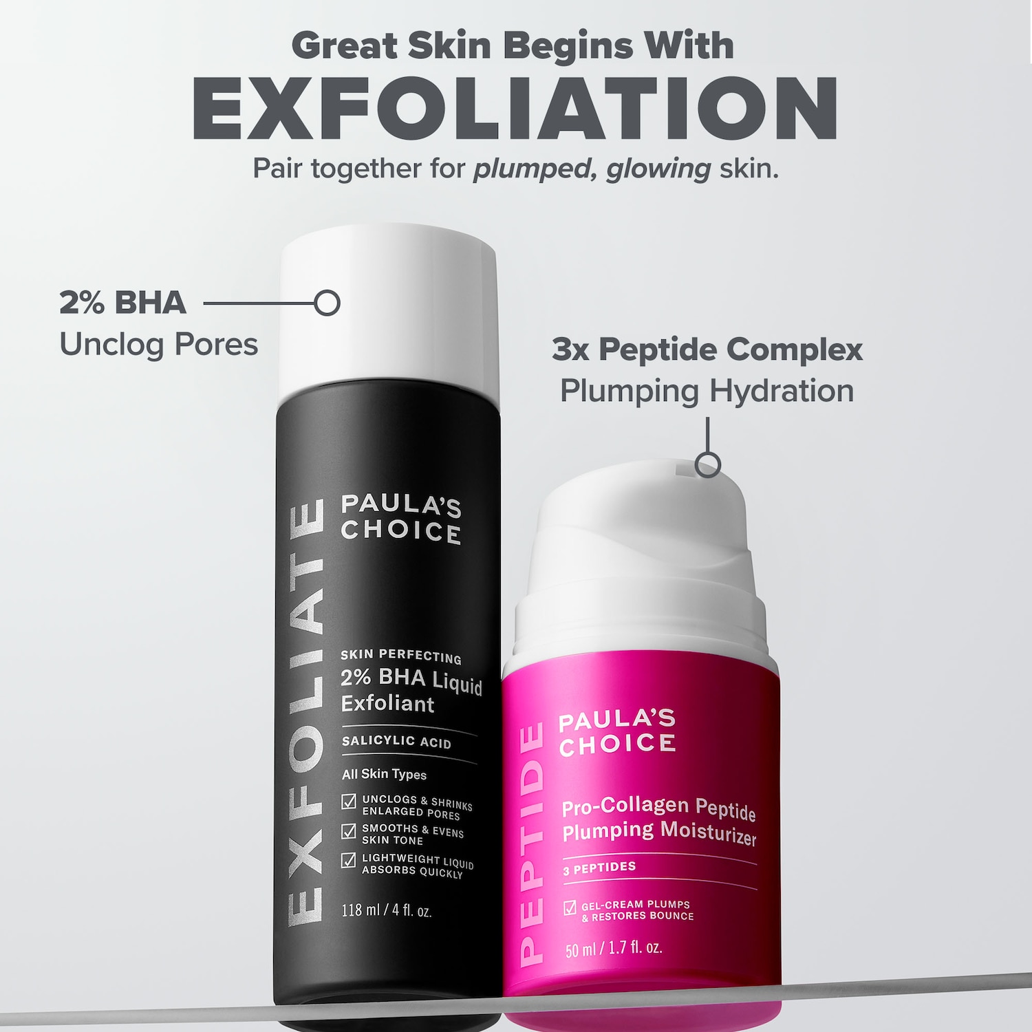 Pro-Collagen Peptide Plumping Gel-Cream Moisturizer