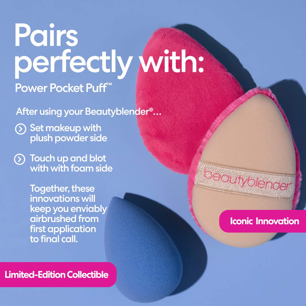 Beautyblender® Denim Makeup Sponge