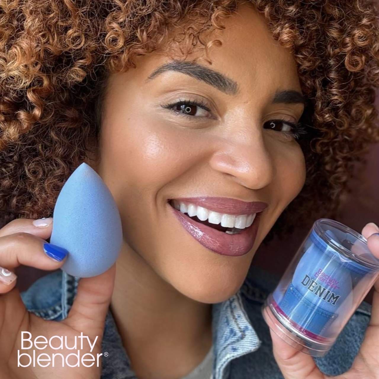 Beautyblender® Denim Makeup Sponge