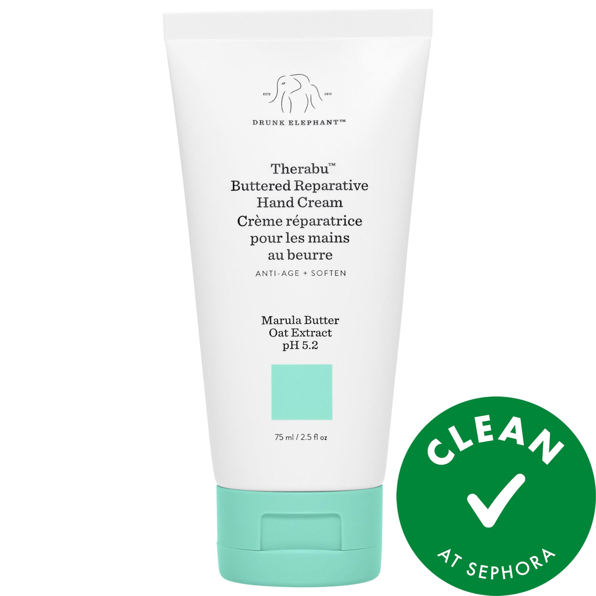 Drunk Elephant Therabu™ Buttered Reparative Hand Cream 2.5 oz / 75 ml