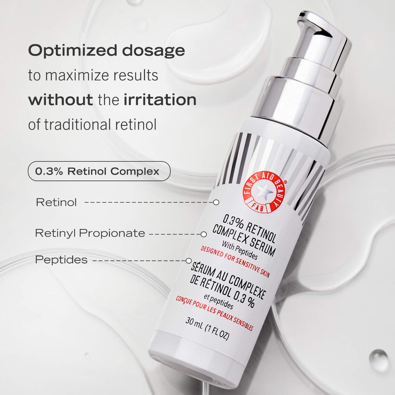 0.3% Retinol Complex Serum with Peptides