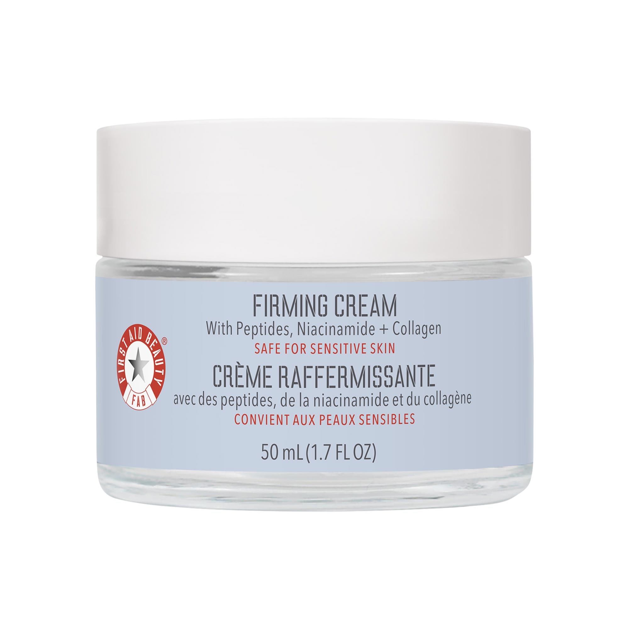 First Aid Beauty Firming Cream with Peptides, Niacinamide + Collagen 1.7 oz / 50 mL