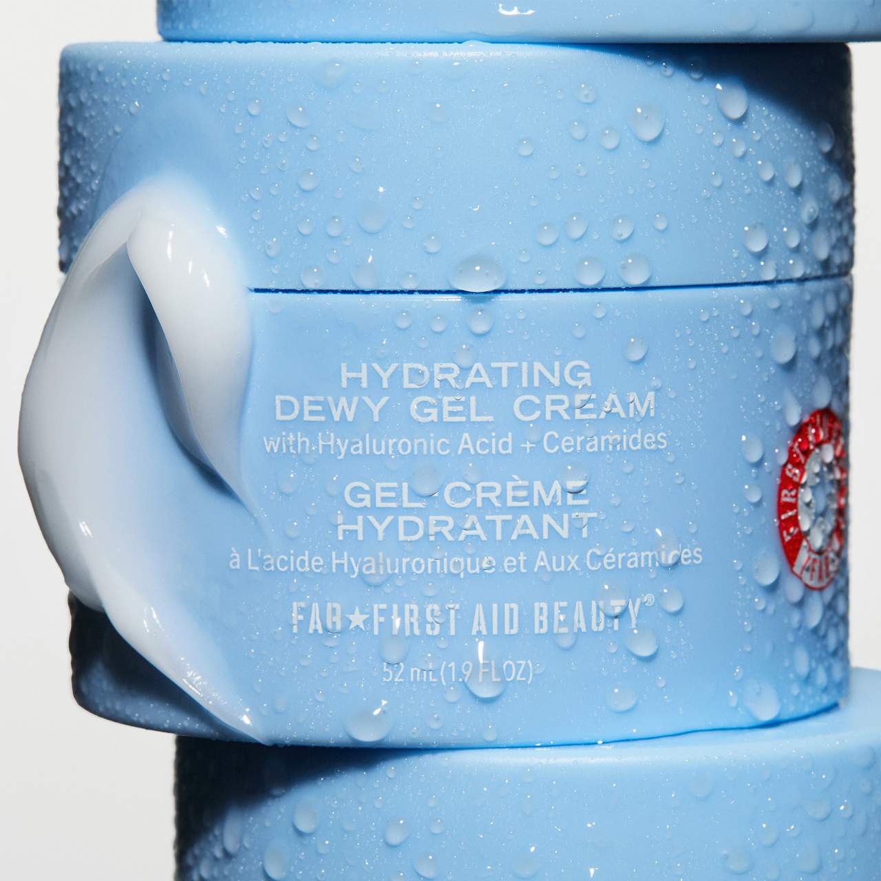 Hydrating Dewy Gel Cream Moisturizer with Hyaluronic Acid + Ceramides