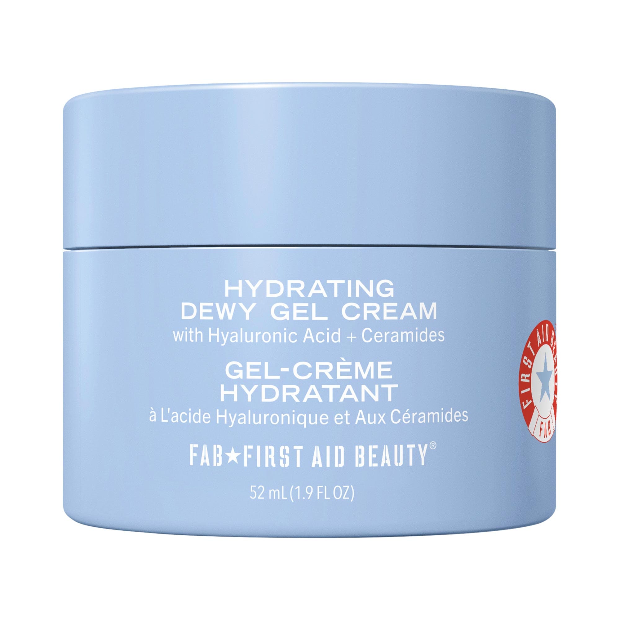 Hydrating Dewy Gel Cream Moisturizer with Hyaluronic Acid + Ceramides