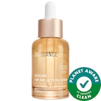 Biossance - Squalane + Firm and Lift Hydrating Dual Serum with Hyaluronic Acid