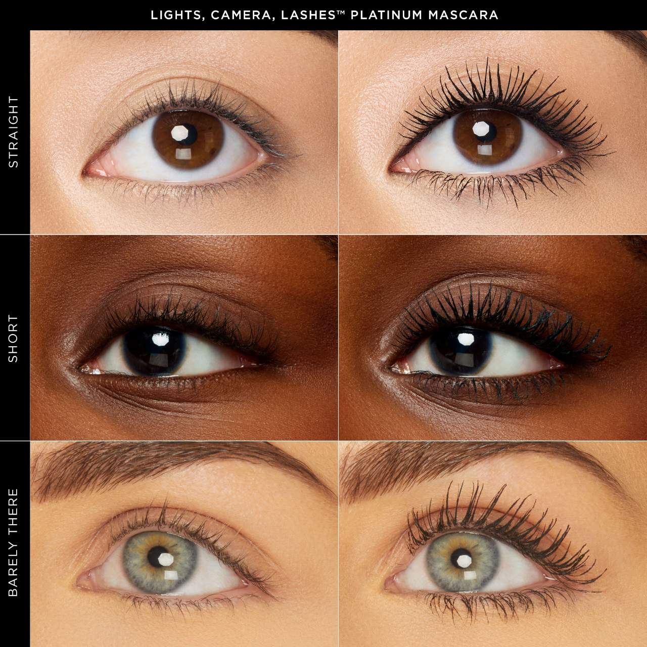 Lights, Camera, Lashes Volumizing Platinum Mascara