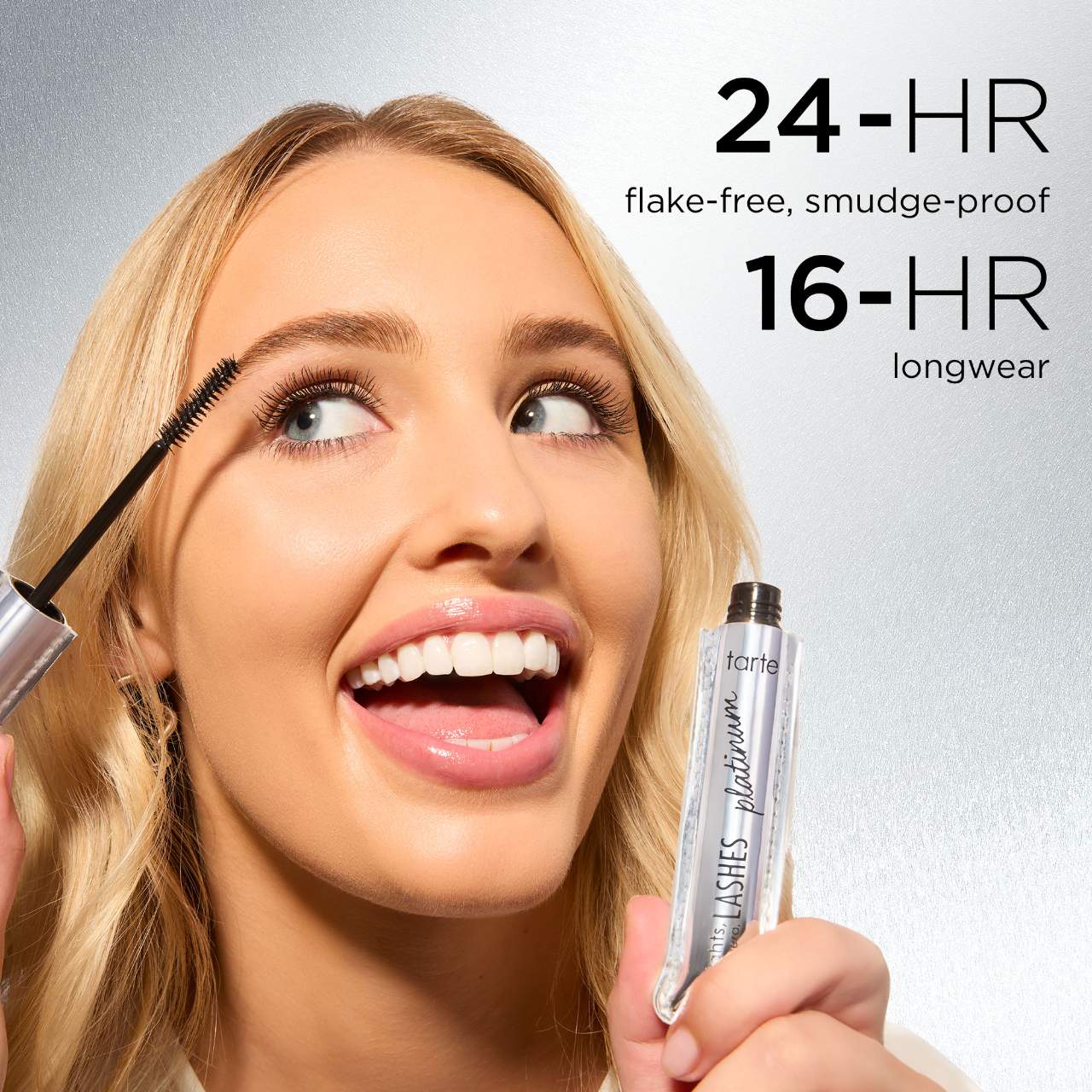 Lights, Camera, Lashes Volumizing Platinum Mascara