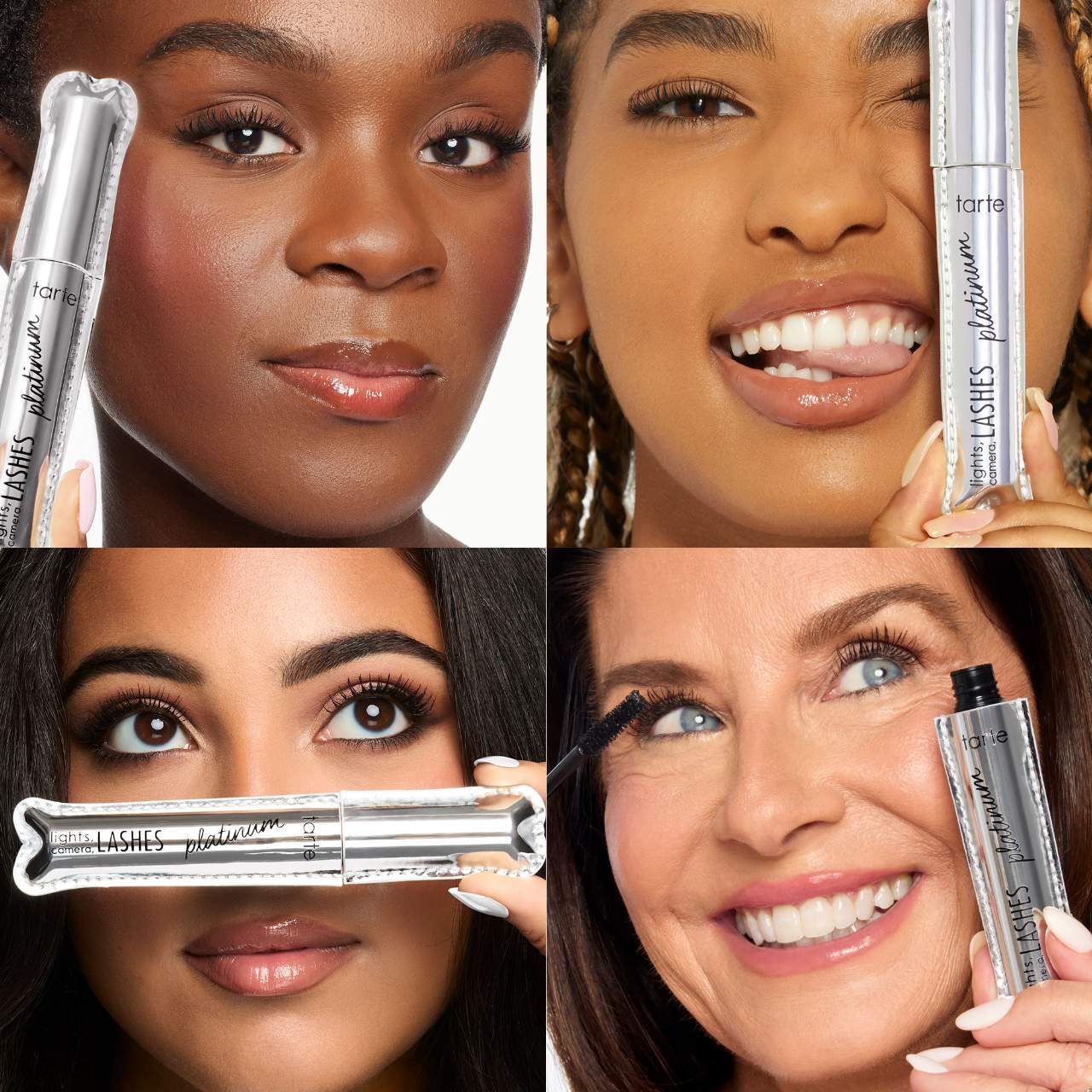 Lights, Camera, Lashes Volumizing Platinum Mascara