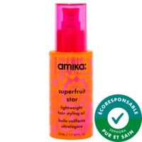 amika - Huile coiffante et légère pour les cheveux Superfruit Star