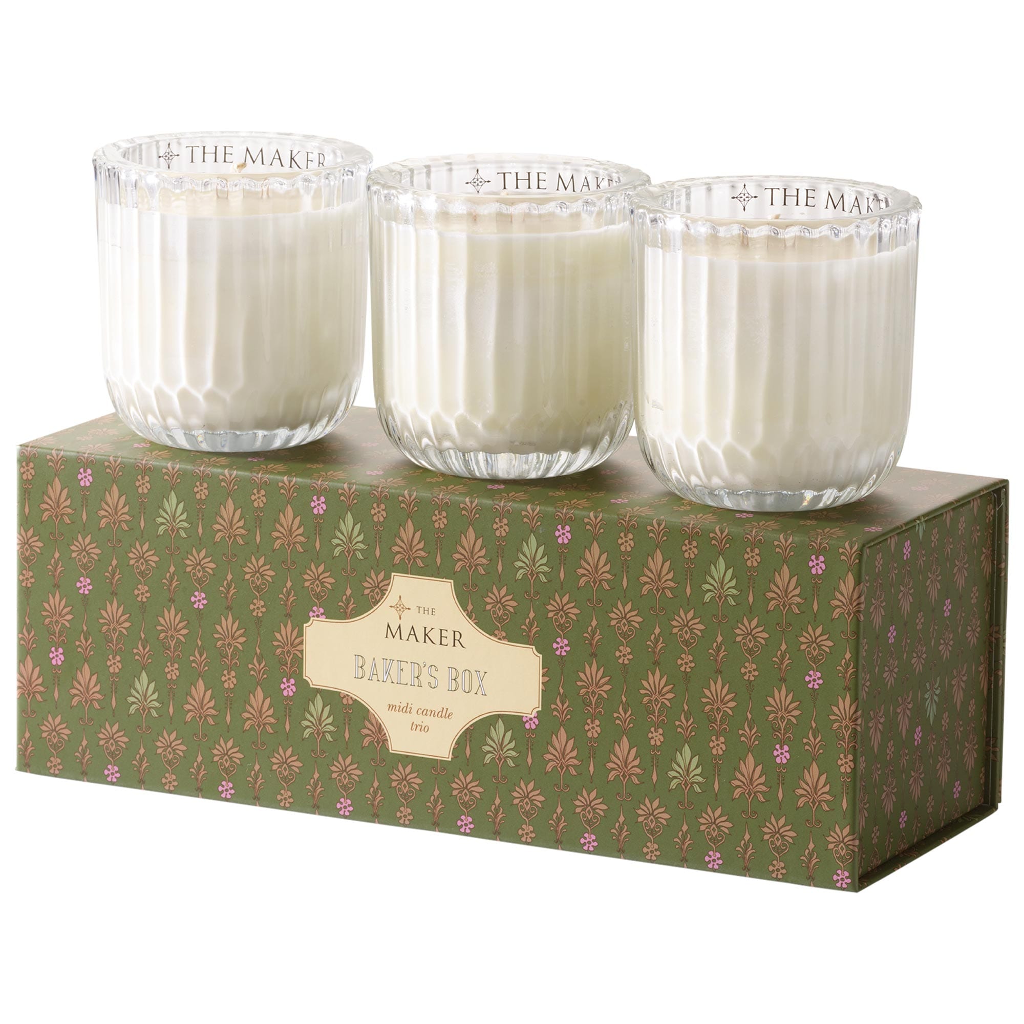 The Maker Mini Baker's Box Candle Trio Gift Set