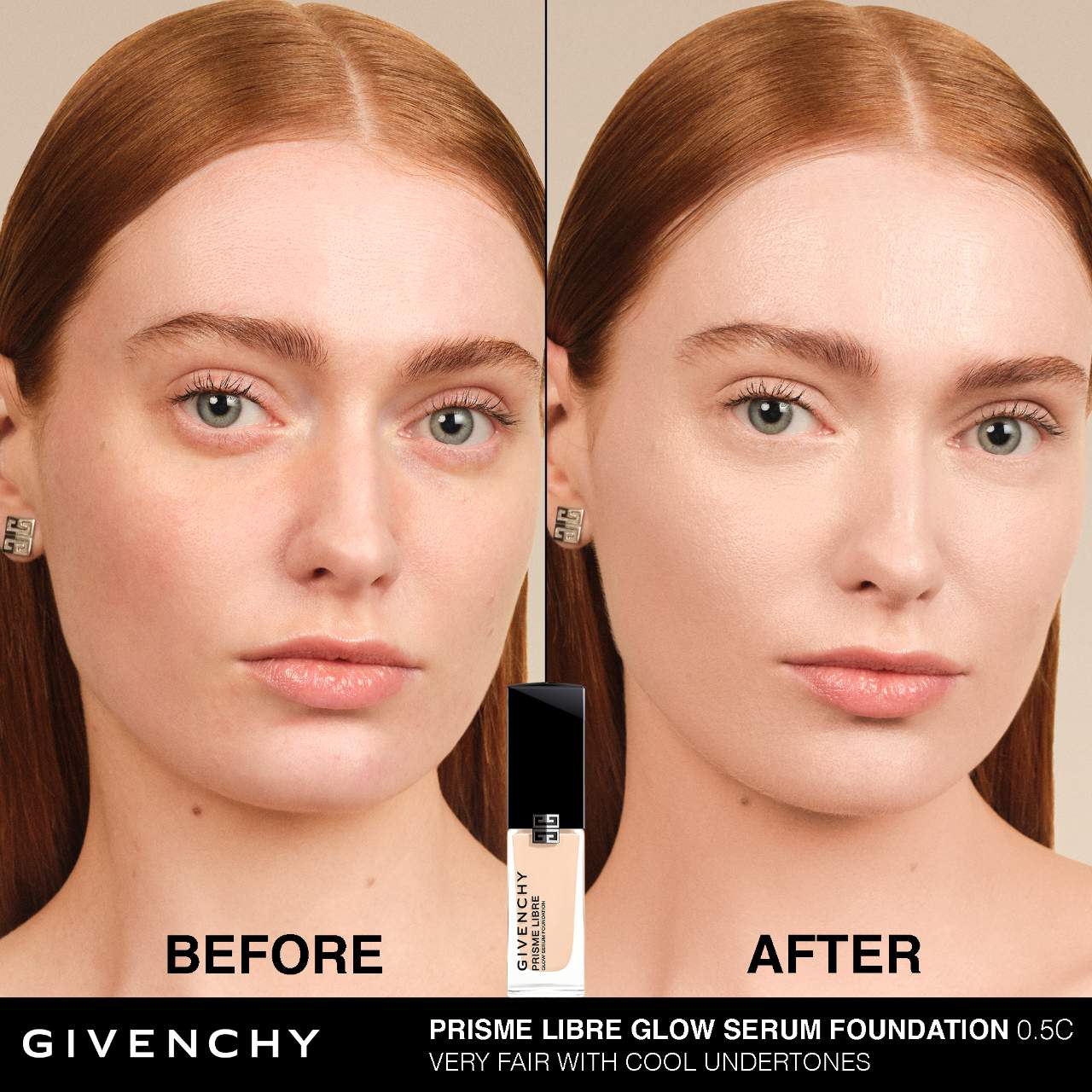 Prisme Libre Glow Serum Blurring Foundation with Natural Finish