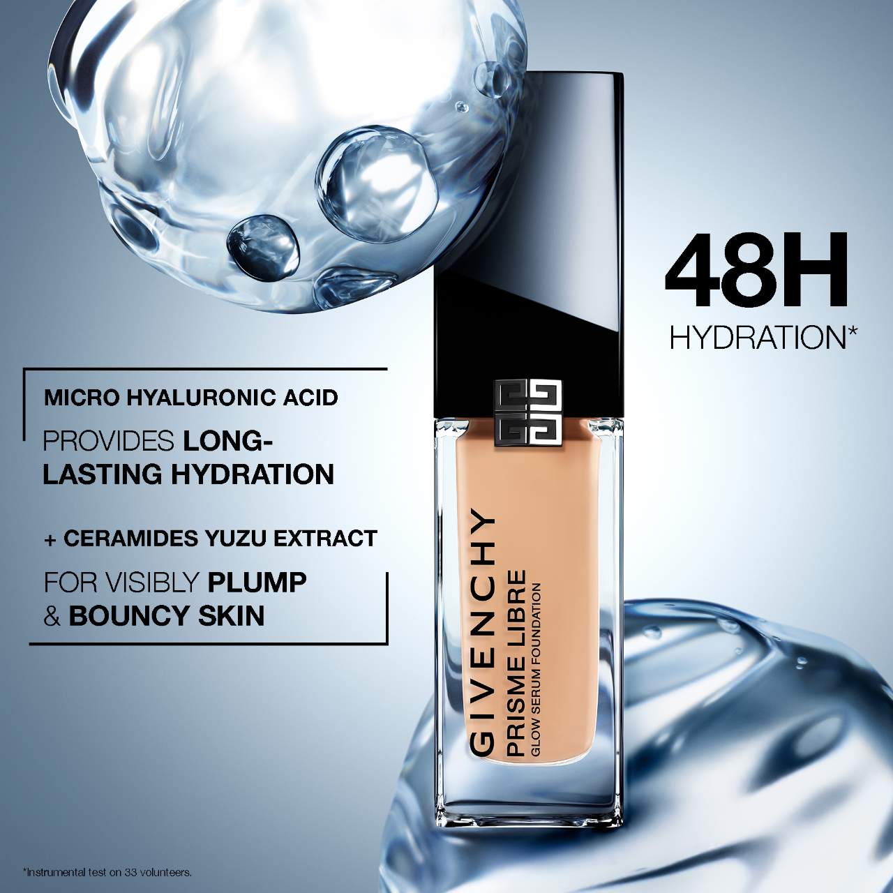 Prisme Libre Glow Serum Blurring Foundation with Natural Finish