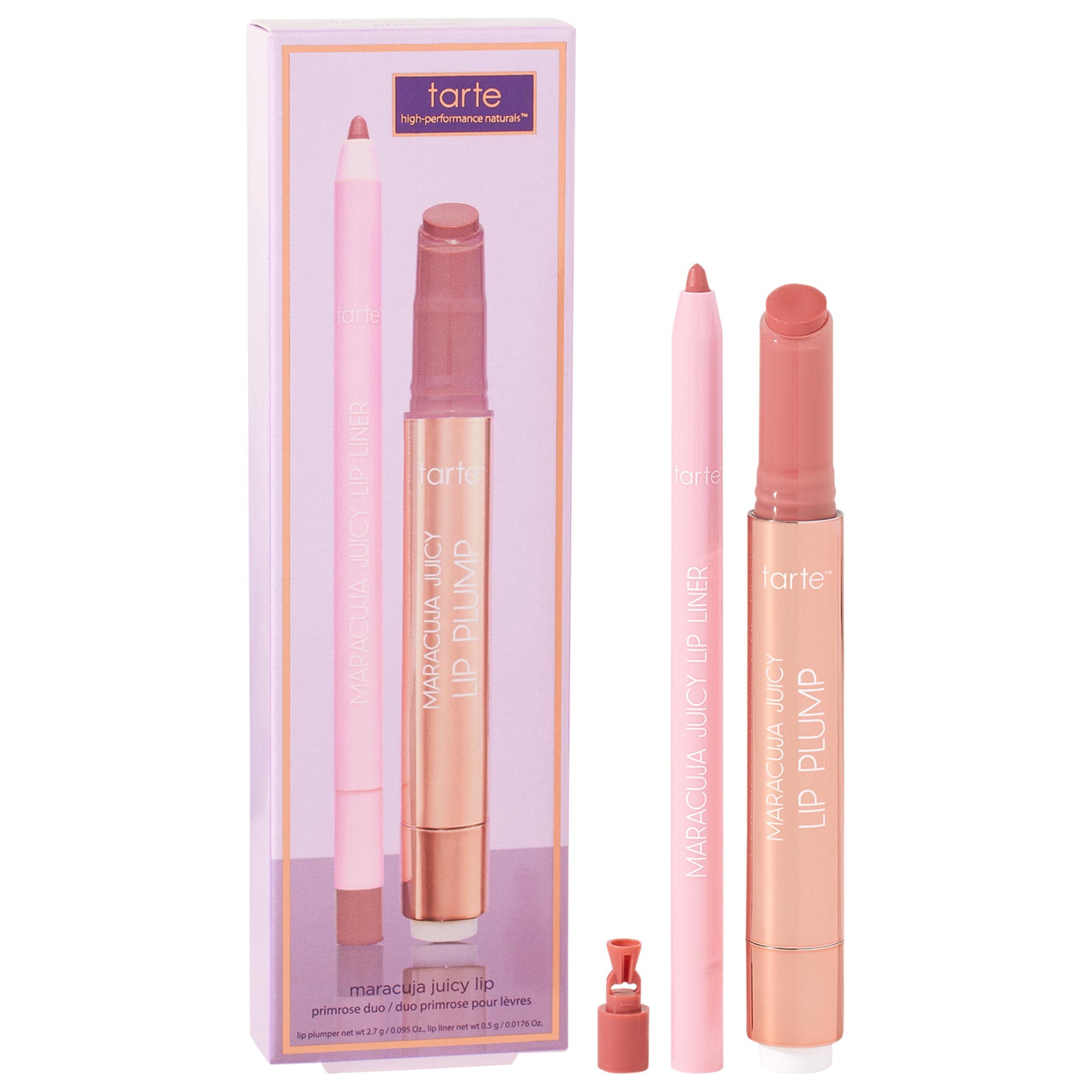 tarte maracuja juicy lip plump Primrose duo 0.095 oz / 2.7 g