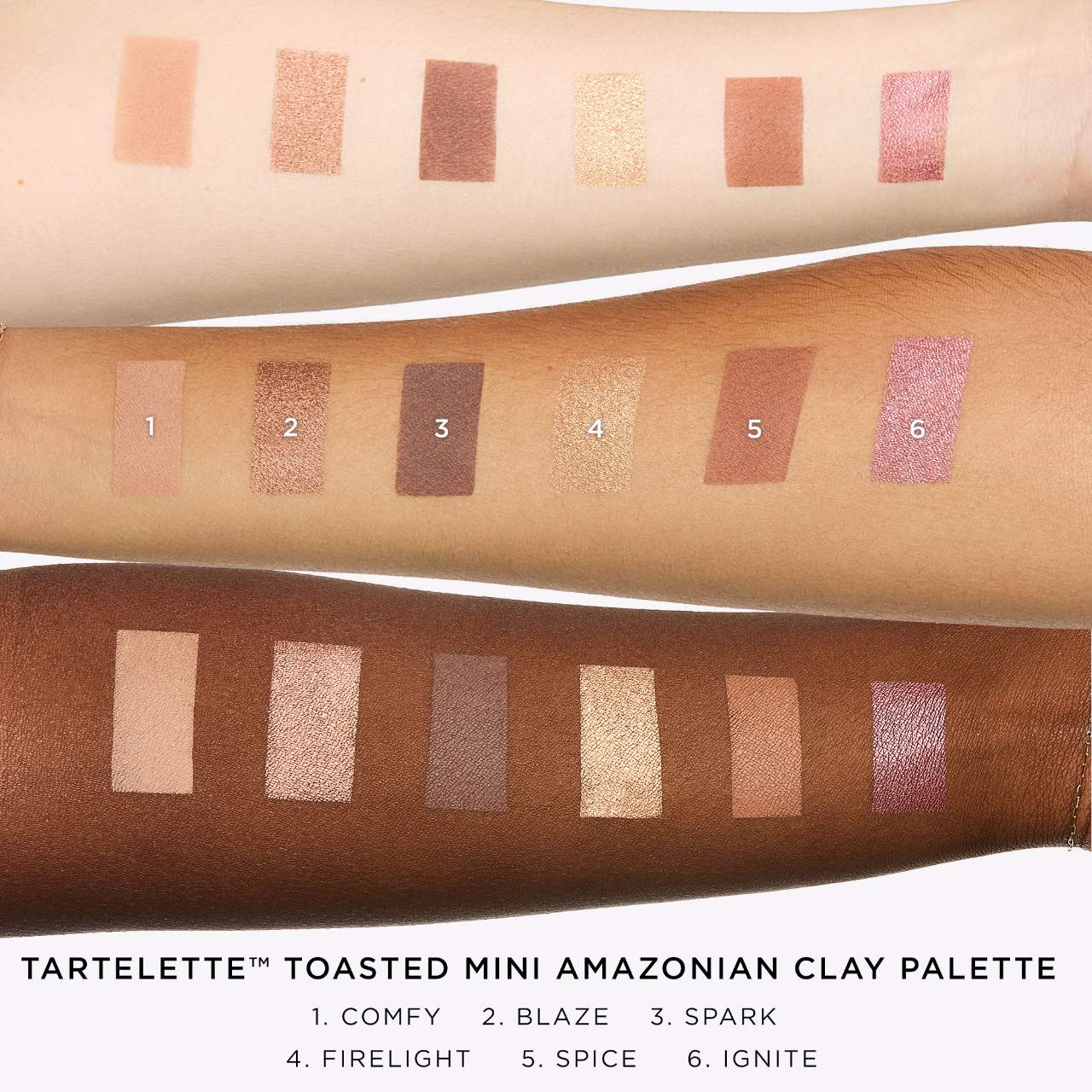 Mini tartelette toasted™ Amazonian clay palette