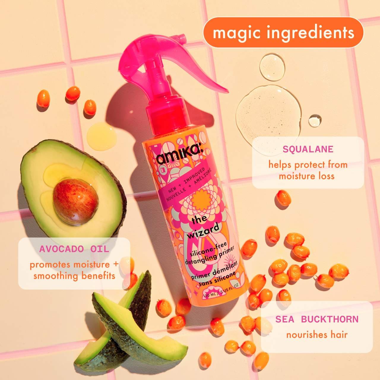 The Wizard Detangling Hair Primer