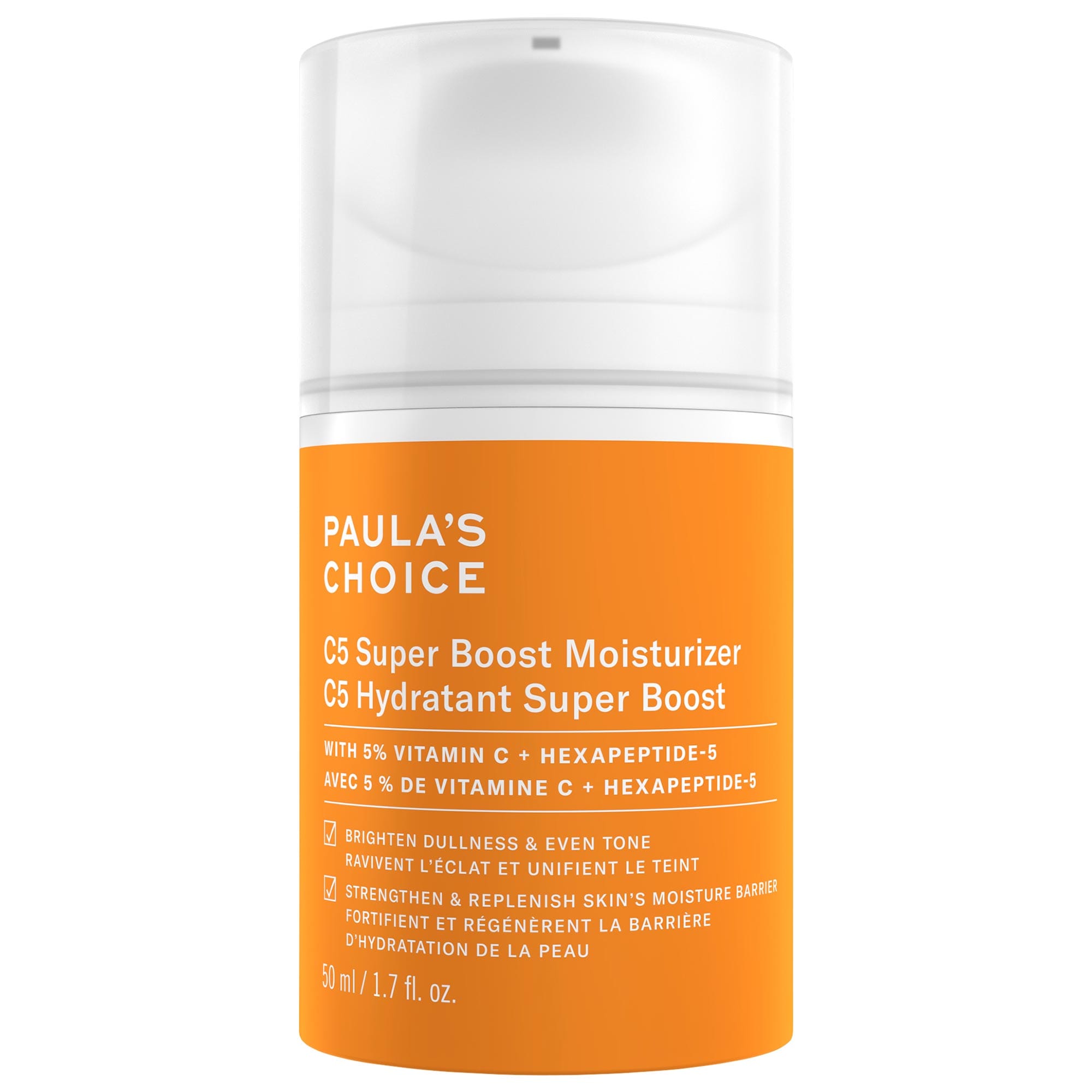 Paula's Choice C5 Super Boost Vitamin C Moisturizer for Brightening and Evening Tone 1.7 oz / 50 mL