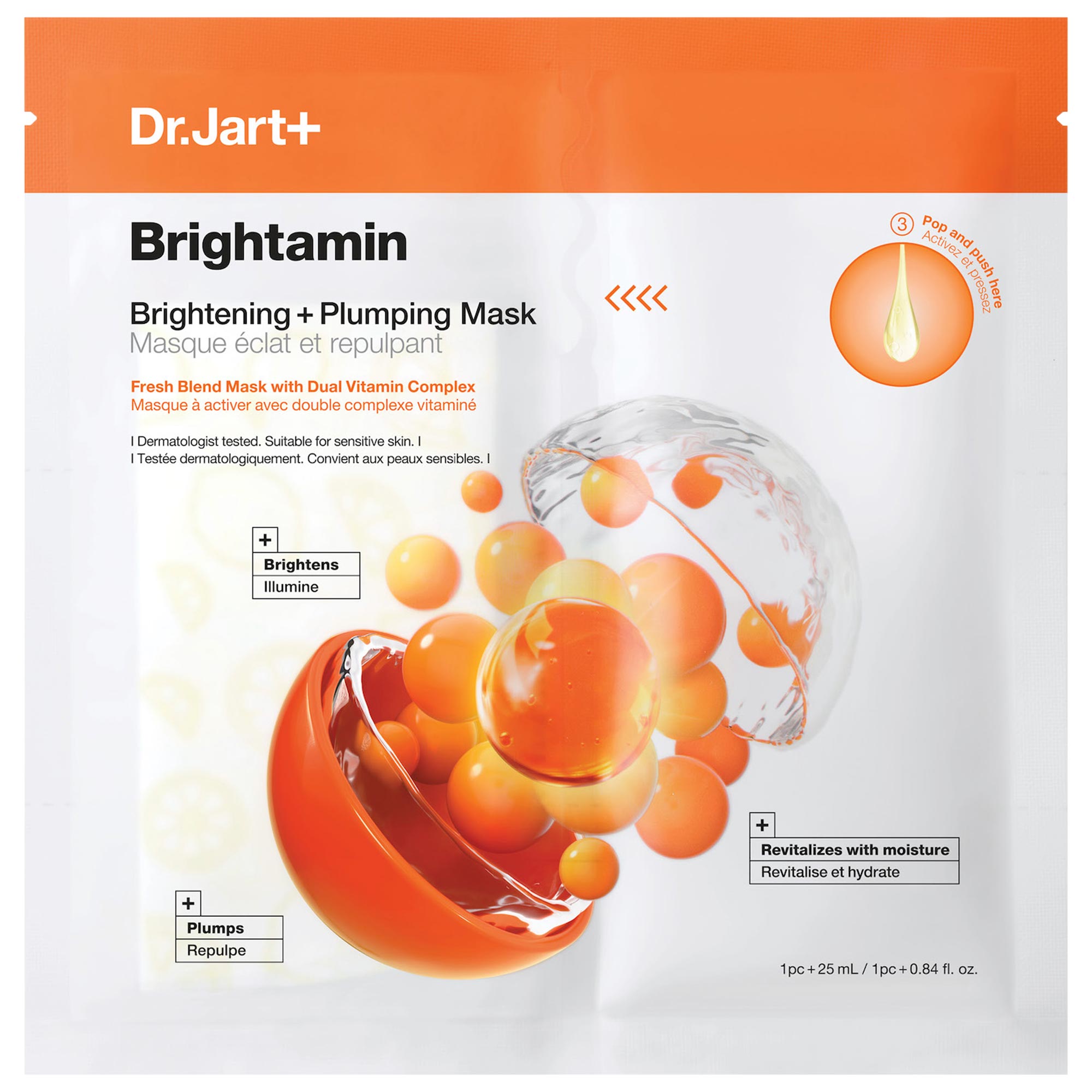 Brightamin Brightening + Plumping Face Mask with Vitamin C