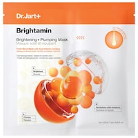 Dr. Jart+ - Masque visage éclaircissant et repulpant Brightamin avec vitamine C.