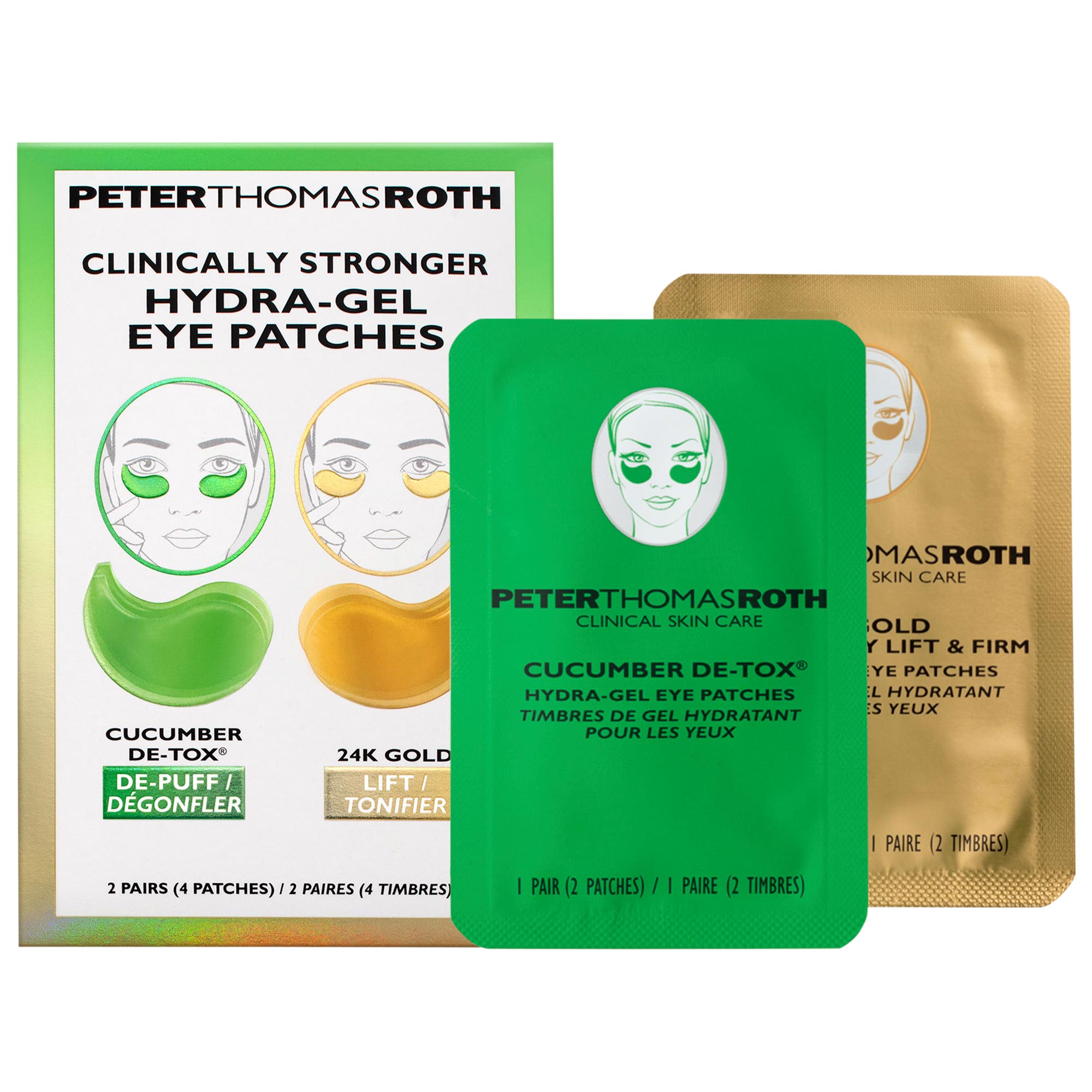 Peter Thomas Roth Clinically Stronger Hydra-Gel Eye Patches 1 Set / 2 Pairs