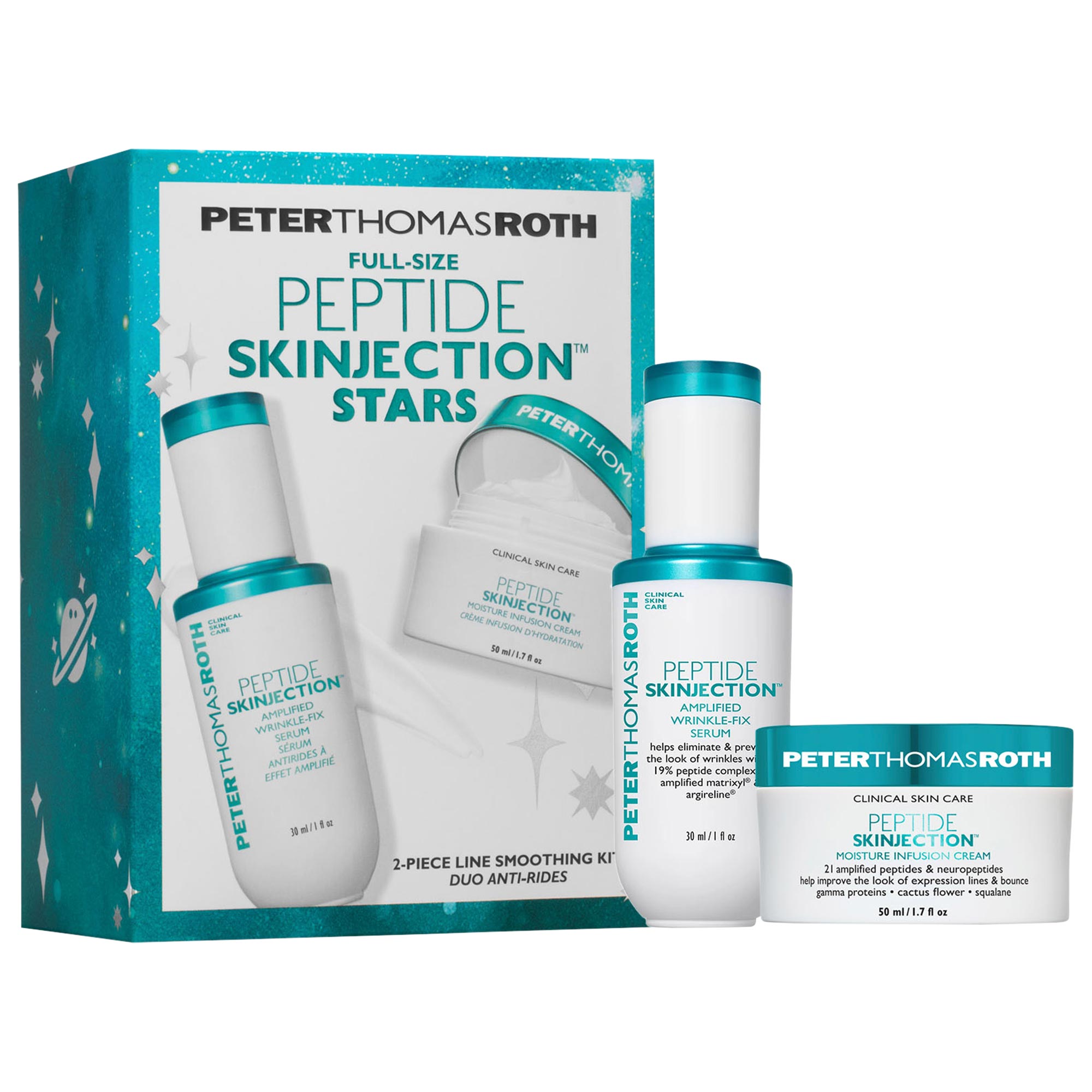 Peter Thomas Roth Peptide Skinjection™ Stars 2-Piece Line Smoothing Kit