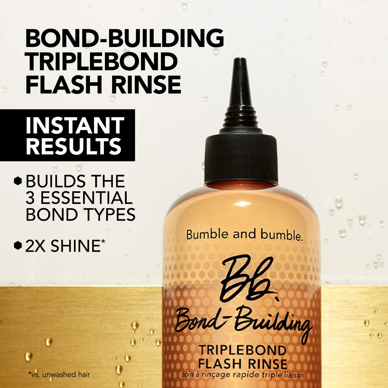 Bond-Building TripleBond Flash Rinse for Damaged Hair