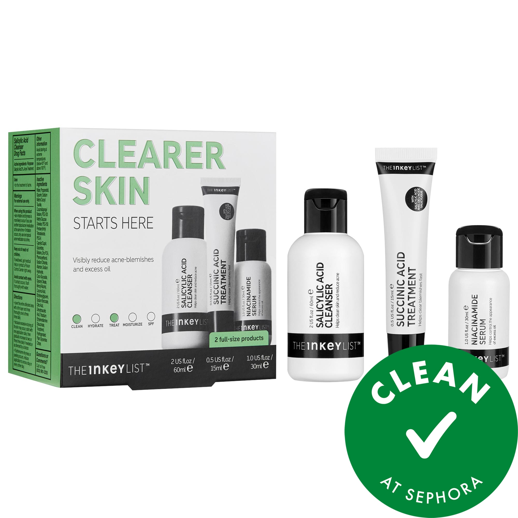 Clearer Skin Starts Here Set