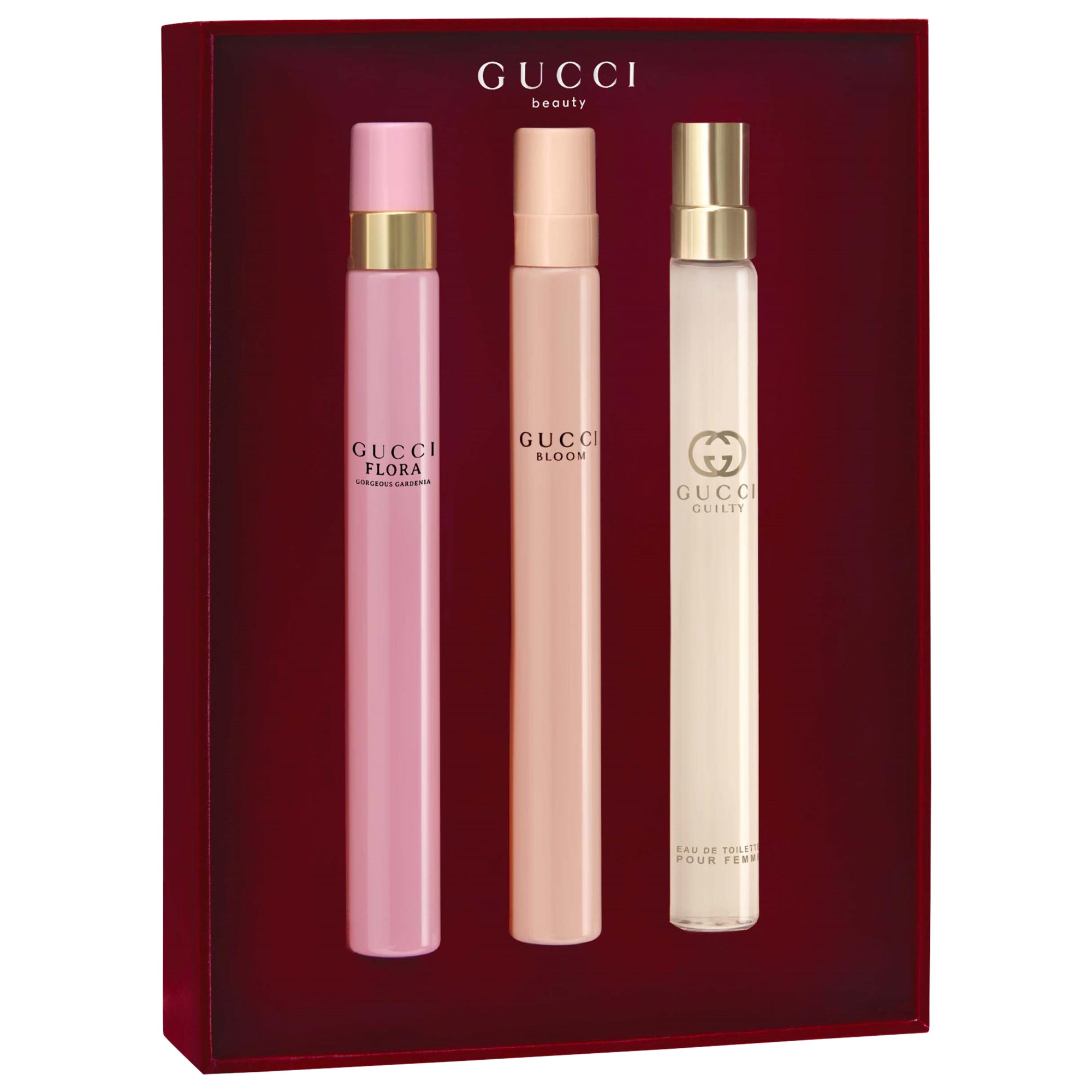 Gucci Perfume Collection Travel Spray Trio