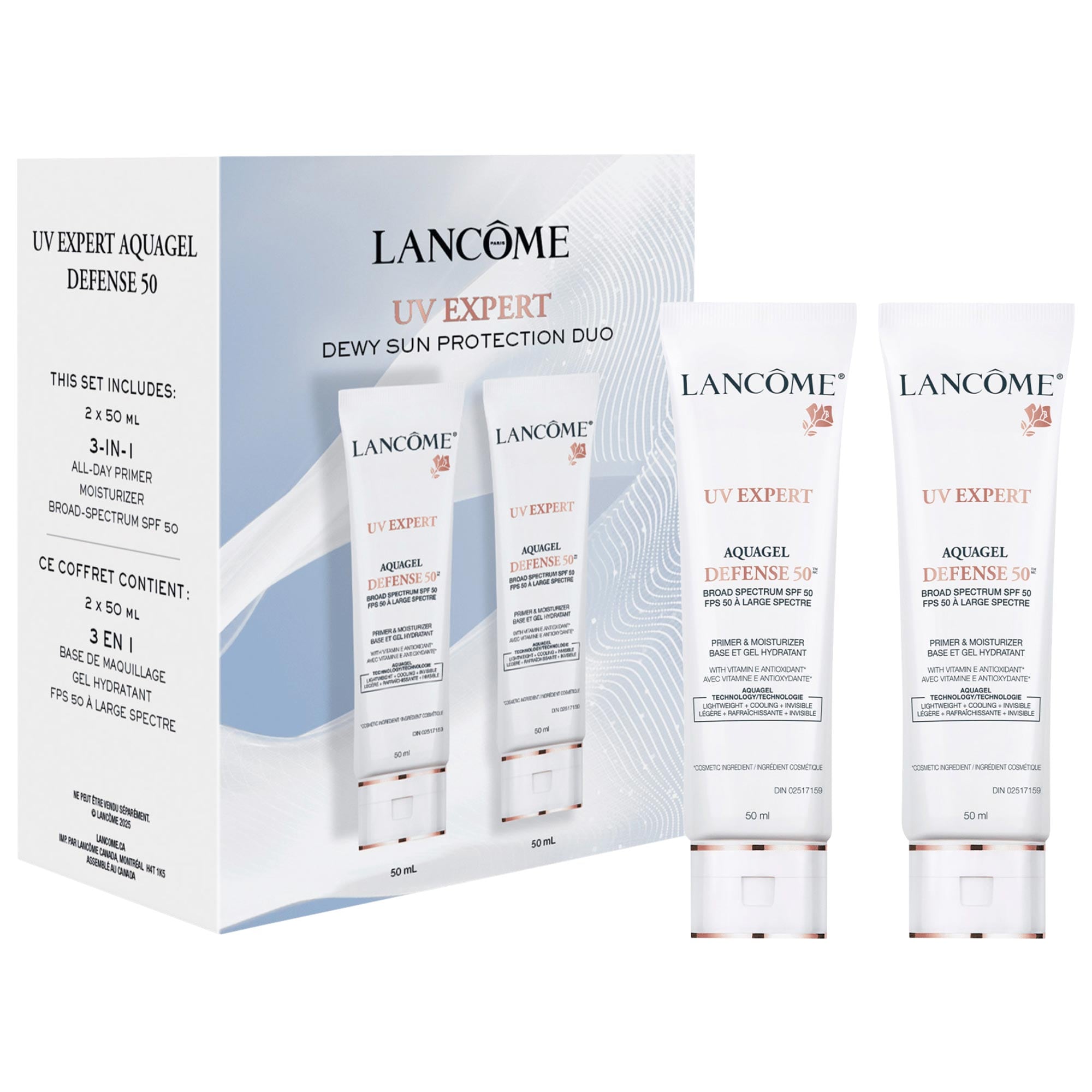 Lancôme UV Expert Aquagel Defense SPF 50 Duo