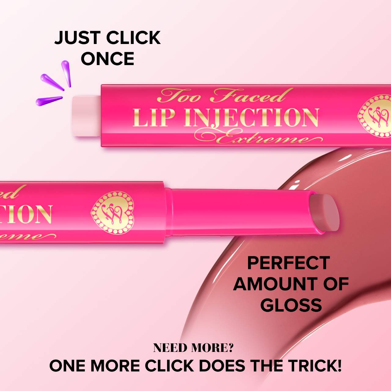 Lip Injection Extreme Plumping Clicks Gloss